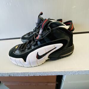 Nike Air Max Penny 1 Shoes Youth Size 6Y 7.5 women White Red Hardaway 315519-007